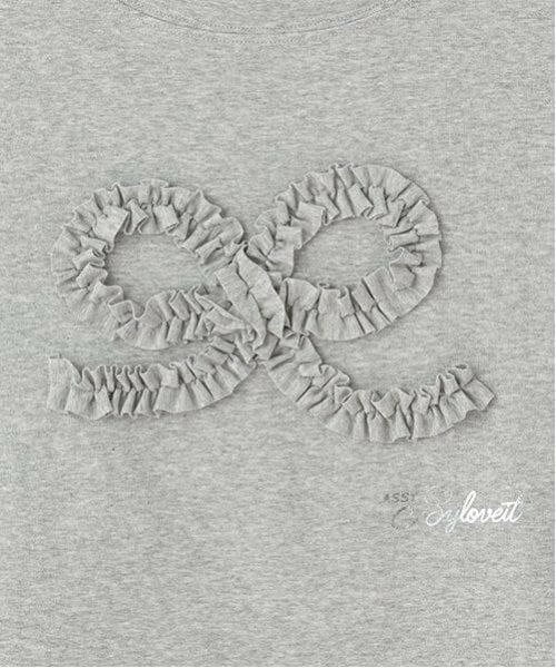 by LOVEiT / バイ ラビット Tシャツ | クシュクシュおリボンTシャツ | 詳細5