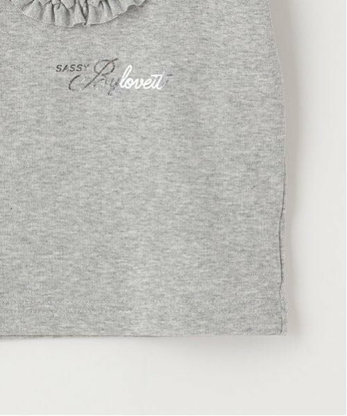 by LOVEiT / バイ ラビット Tシャツ | クシュクシュおリボンTシャツ | 詳細6