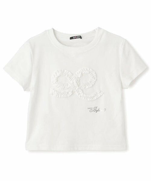 by LOVEiT / バイ ラビット Tシャツ | クシュクシュおリボンTシャツ | 詳細9