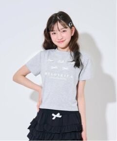 by LOVEiT / バイ ラビット Tシャツ | ミニリボンTシャツ