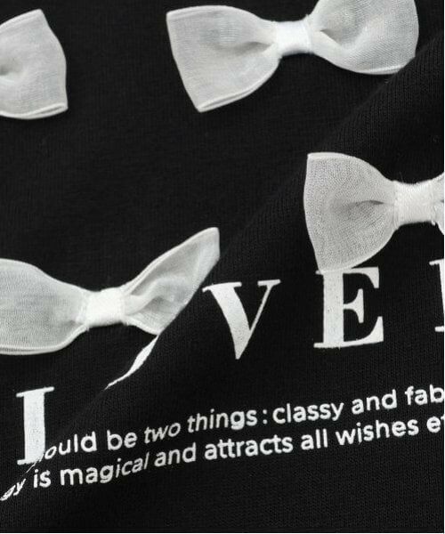 by LOVEiT / バイ ラビット Tシャツ | ミニリボンTシャツ | 詳細6
