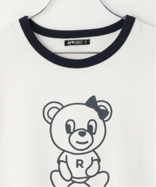 by LOVEiT / バイ ラビット Tシャツ | ラビ子袖あきリボンTシャツ | 詳細5