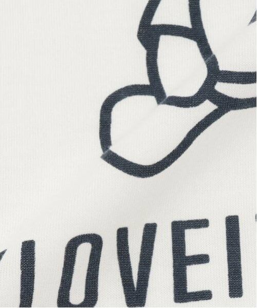 by LOVEiT / バイ ラビット Tシャツ | ラビ子袖あきリボンTシャツ | 詳細9