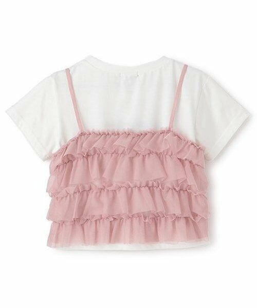 by LOVEiT / バイ ラビット Tシャツ | 2WAYビスチェつきTシャツ | 詳細1