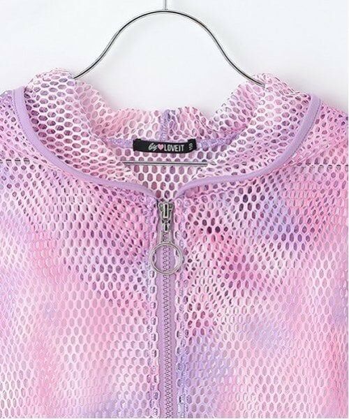 by LOVEiT / バイ ラビット パーカー | 長袖メッシュパーカー | 詳細2