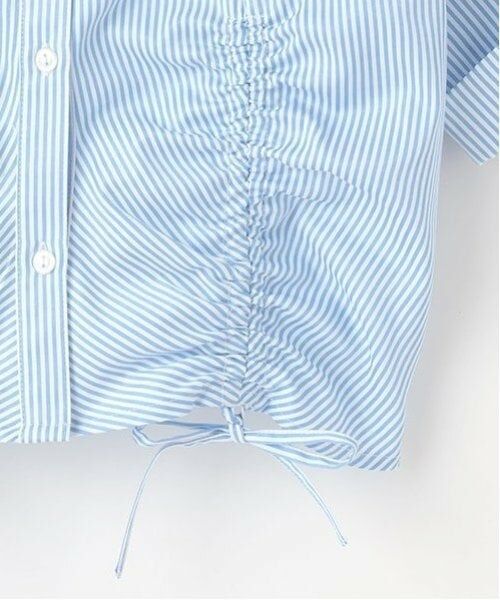 by LOVEiT / バイ ラビット シャツ・ブラウス | ドロストオーバーシャツ | 詳細4