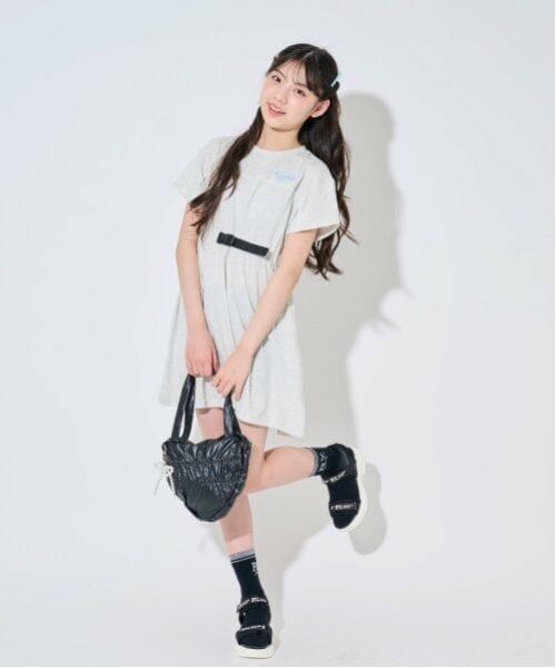 by LOVEiT / バイ ラビット ミニ丈・ひざ丈ワンピース | アジャスターつきワンピース | 詳細1