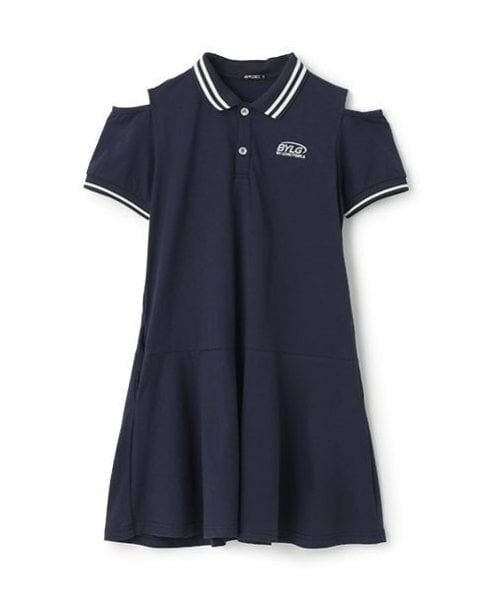 by LOVEiT / バイ ラビット ミニ丈・ひざ丈ワンピース | ポロワンピース | 詳細10