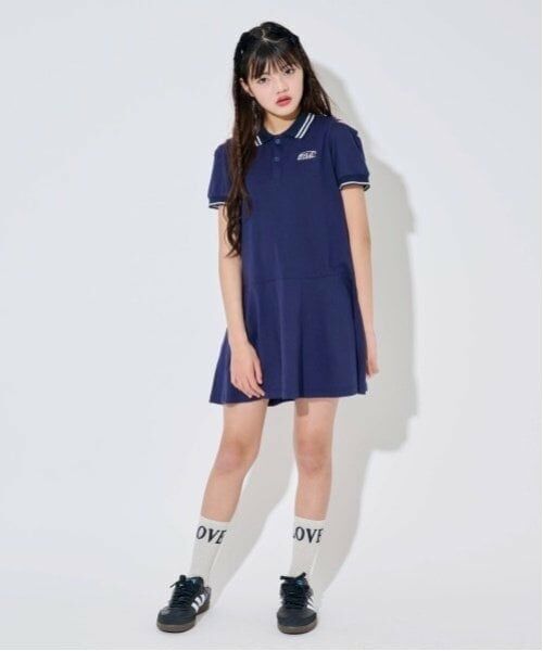 by LOVEiT / バイ ラビット ミニ丈・ひざ丈ワンピース | ポロワンピース | 詳細11