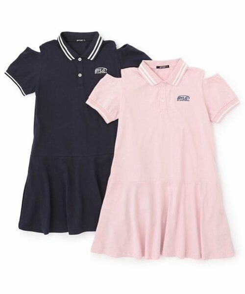 by LOVEiT / バイ ラビット ミニ丈・ひざ丈ワンピース | ポロワンピース | 詳細9