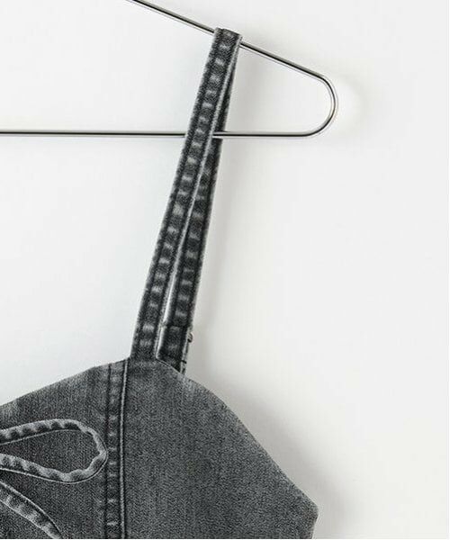 by LOVEiT / バイ ラビット ミニ丈・ひざ丈ワンピース | 【ニコ☆プチ・Cuugal掲載】レースアップワンピース | 詳細3