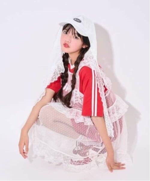 by LOVEiT / バイ ラビット ミニ丈・ひざ丈ワンピース | 【Cuugal掲載】ガーリーチュールセット | 詳細2