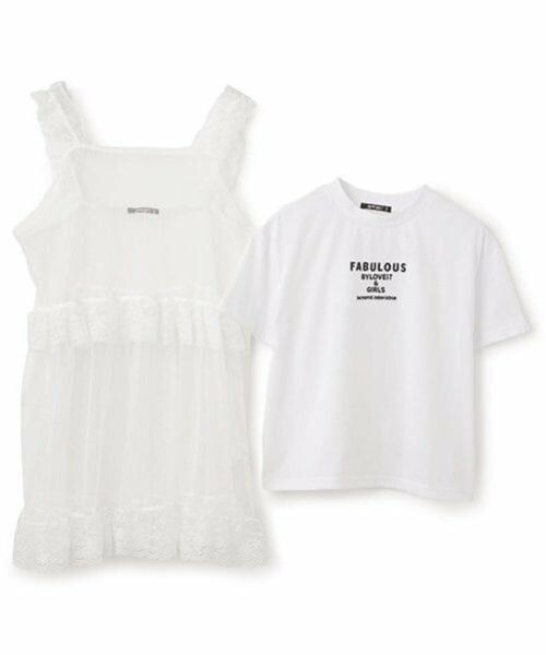 by LOVEiT / バイ ラビット ミニ丈・ひざ丈ワンピース | 【Cuugal掲載】ガーリーチュールセット | 詳細8