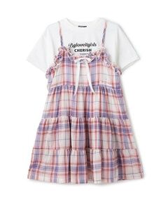 by LOVEiT / バイ ラビット ミニ丈・ひざ丈ワンピース | ティアードキャミワンピースTセット