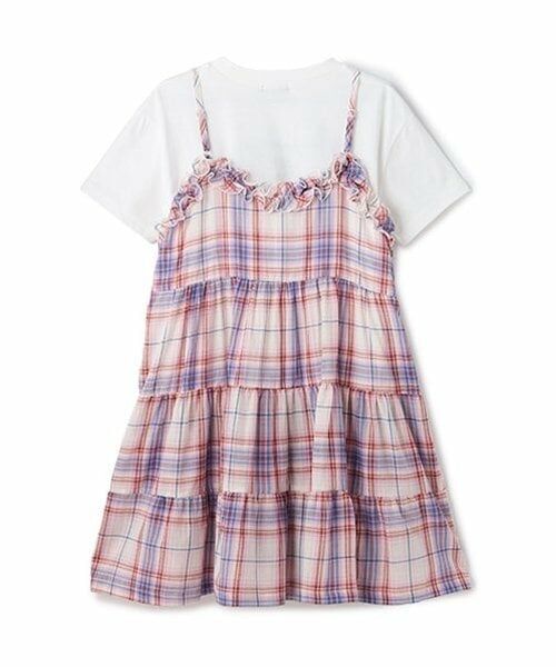 by LOVEiT / バイ ラビット ミニ丈・ひざ丈ワンピース | ティアードキャミワンピースTセット | 詳細1