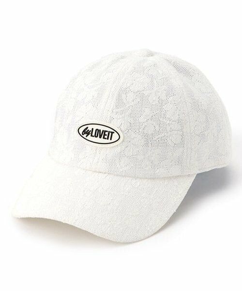 by LOVEiT / バイ ラビット キャップ | レースキャップ（オフ ホワイト）