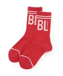 by LOVEiT / バイ ラビット ソックス | ロゴミニ丈クルーソックス