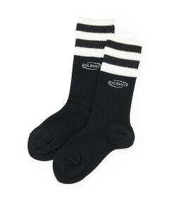 by LOVEiT / バイ ラビット ソックス | メッシュラインクルーソックス