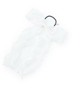 by LOVEiT / バイ ラビット ヘアゴム・シュシュ | シフォンリボンポニー