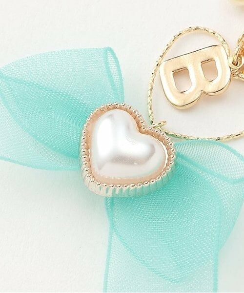 by LOVEiT / バイ ラビット ピアス・イヤリング | ハートリボンイヤリング | 詳細2