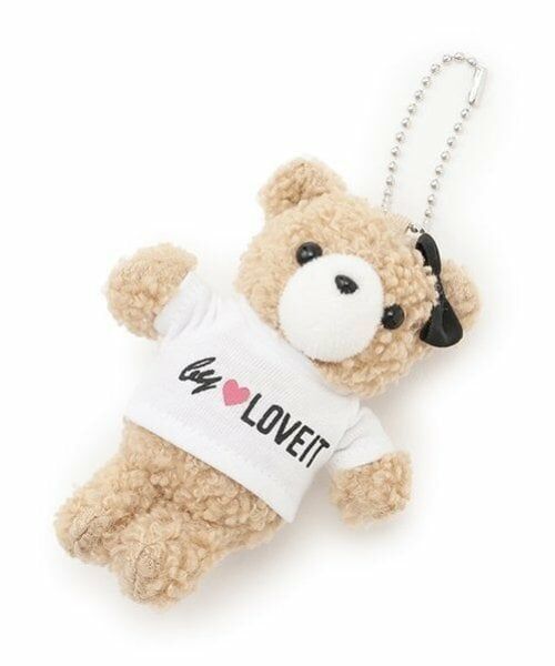by LOVEiT / バイ ラビット チャーム | ラビ子キーチャーム（ベージュ）