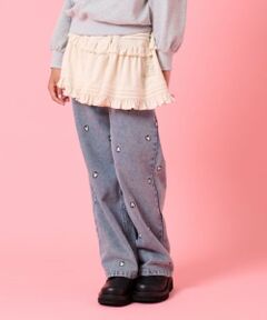 by LOVEiT / バイ ラビット ミニ・ひざ丈スカート | コール楊柳ティアードスカート