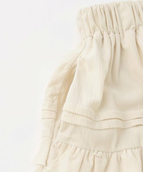 by LOVEiT / バイ ラビット ミニ・ひざ丈スカート | コール楊柳ティアードスカート | 詳細12