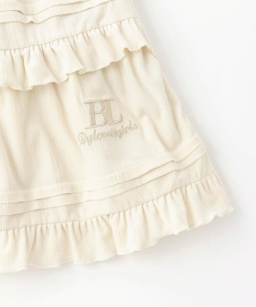by LOVEiT / バイ ラビット ミニ・ひざ丈スカート | コール楊柳ティアードスカート | 詳細13