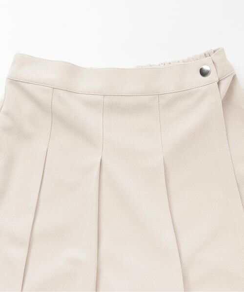 by LOVEiT / バイ ラビット ミニ・ひざ丈スカート | 【WEB限定】プリーツラップスカパン | 詳細2