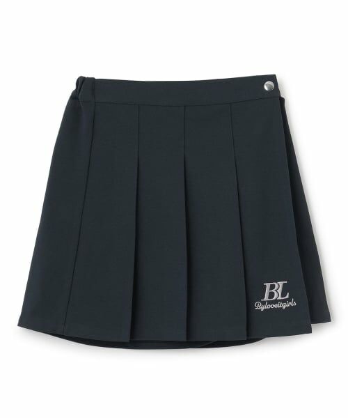 by LOVEiT / バイ ラビット ミニ・ひざ丈スカート | 【WEB限定】プリーツラップスカパン（紺）