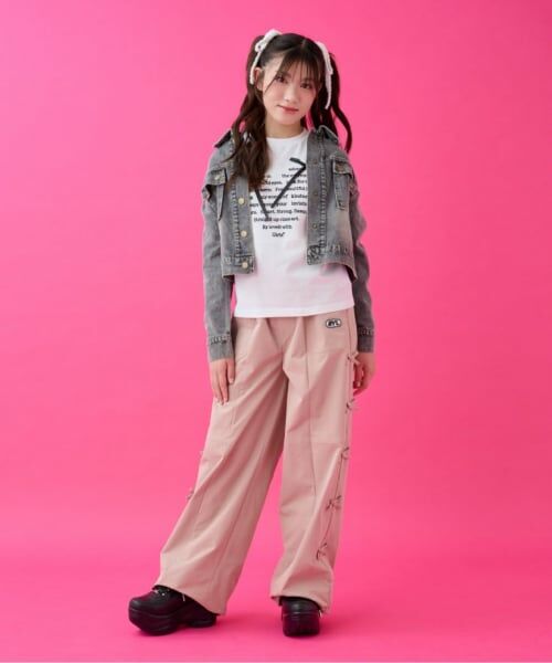 by LOVEiT / バイ ラビット その他パンツ | 【Cuugal8月号掲載】ミニリボンカーゴパンツ | 詳細1