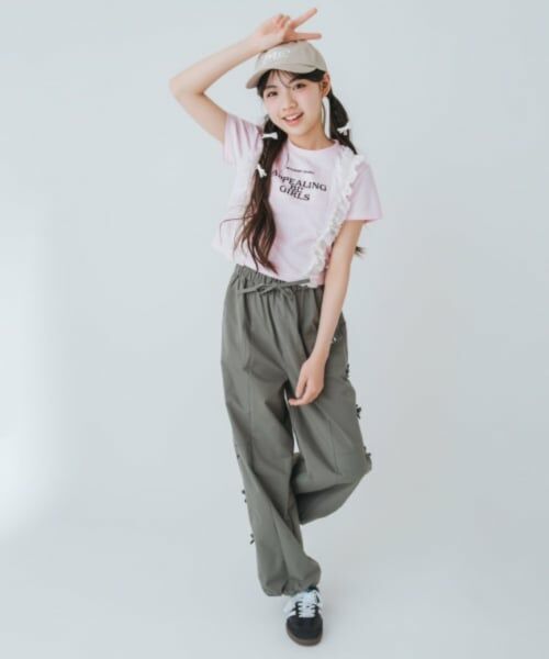 by LOVEiT / バイ ラビット その他パンツ | 【Cuugal8月号掲載】ミニリボンカーゴパンツ | 詳細3