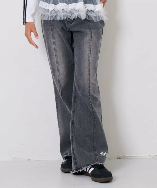 by LOVEiT / バイ ラビット その他パンツ | 美脚パンツ（グレー）