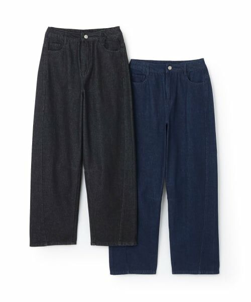 by LOVEiT / バイ ラビット その他パンツ | バレグレッグデニムパンツ | 詳細8