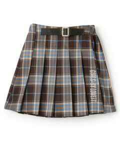 by LOVEiT / バイ ラビット ミニ・ひざ丈スカート | 飾りベルトプリーツスカート