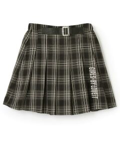 by LOVEiT / バイ ラビット ミニ・ひざ丈スカート | 飾りベルトプリーツスカート