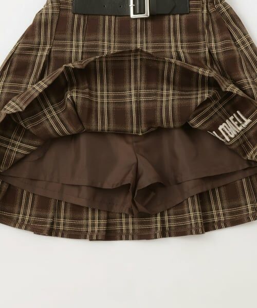 by LOVEiT / バイ ラビット ミニ・ひざ丈スカート | 飾りベルトプリーツスカート | 詳細12