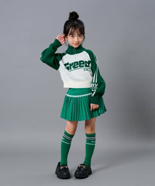 by LOVEiT / バイ ラビット ミニ・ひざ丈スカート | ティアードプリーツスカート | 詳細1