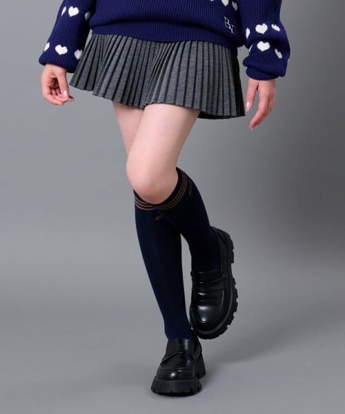 by LOVEiT / バイ ラビット ミニ・ひざ丈スカート | ティアードプリーツスカート（ミディアム グレー）