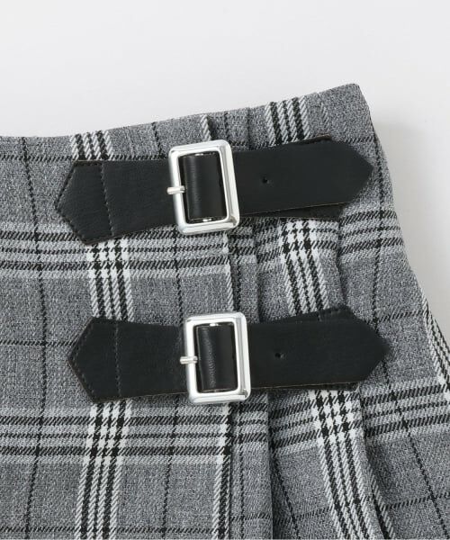 by LOVEiT / バイ ラビット ショート・ハーフ・半端丈パンツ | チェックスカパン | 詳細3