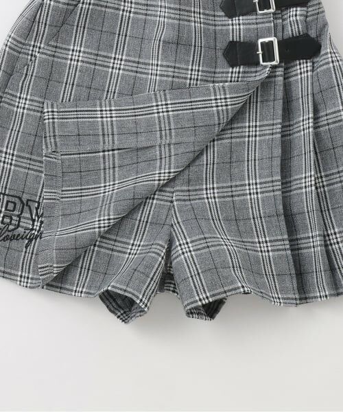 by LOVEiT / バイ ラビット ショート・ハーフ・半端丈パンツ | チェックスカパン | 詳細8