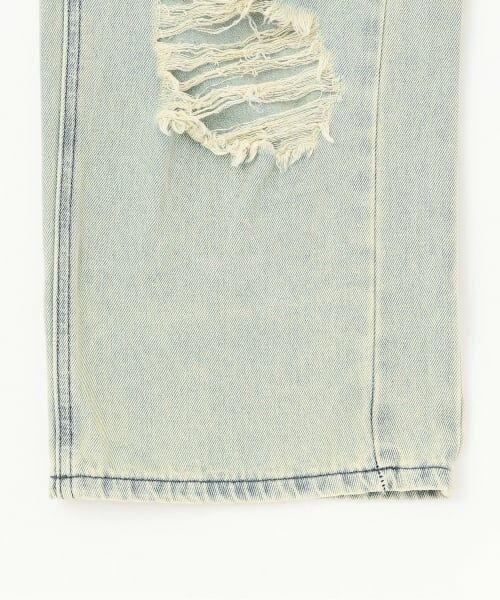 by LOVEiT / バイ ラビット その他パンツ | サイド切り替えダメージデニム | 詳細7