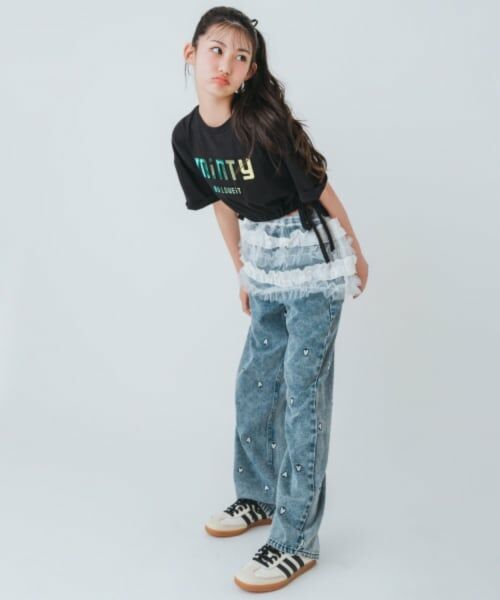 by LOVEiT / バイ ラビット その他パンツ | 【Cuugal8月号掲載】ハート刺しゅうパンツ | 詳細2