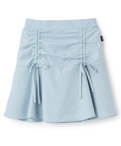 by LOVEiT / バイ ラビット ミニ・ひざ丈スカート | 【Cuugal8月号掲載】ドロストフリルスカート