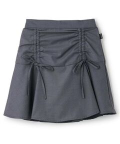 by LOVEiT / バイ ラビット ミニ・ひざ丈スカート | 【Cuugal8月号掲載】ドロストフリルスカート