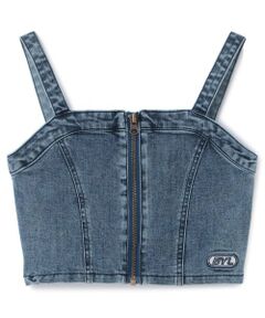 by LOVEiT / バイ ラビット キャミソール・チューブトップ | デニムビスチェ