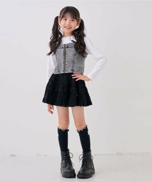 by LOVEiT / バイ ラビット キャミソール・チューブトップ | デニムビスチェ | 詳細2