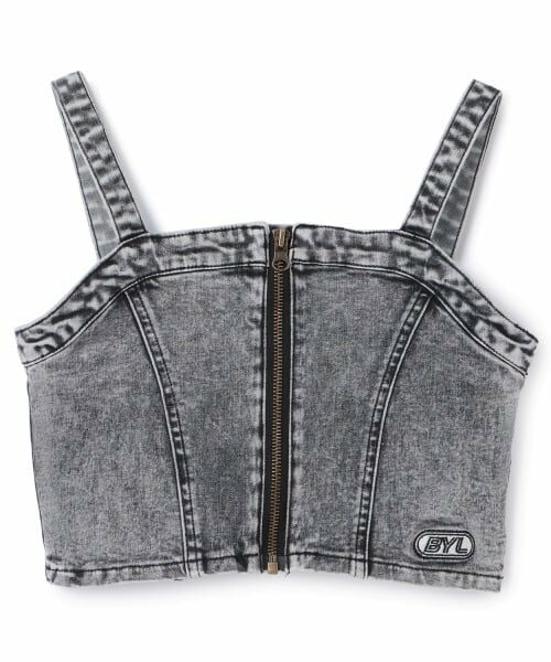 by LOVEiT / バイ ラビット キャミソール・チューブトップ | デニムビスチェ | 詳細4