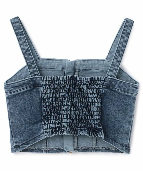 by LOVEiT / バイ ラビット キャミソール・チューブトップ | デニムビスチェ | 詳細6