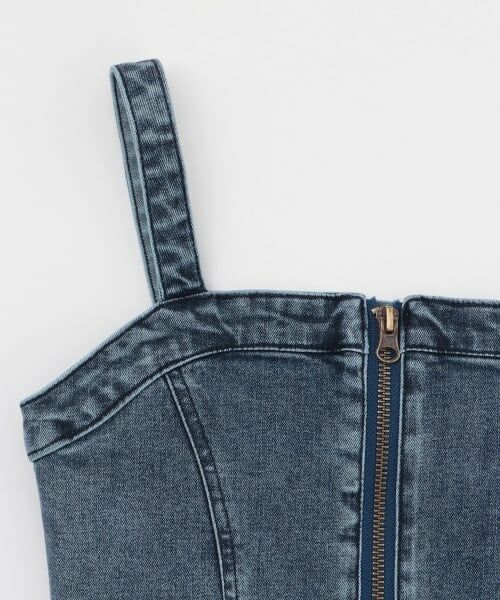 by LOVEiT / バイ ラビット キャミソール・チューブトップ | デニムビスチェ | 詳細8